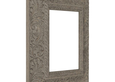 Frame 5 | Picture Frame 900 152-gr Wide Ornament Picture Frame - Warm Gray - Weathered Effect side view